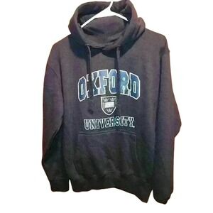 Oxford University Hoodie Black XS Official Merchandise Pullover Sweatshirt EUC